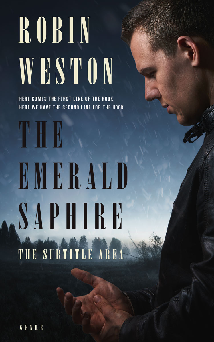 2D view of Shark #22567 - Premade Mystery & Thriller & Suspense Book Cover