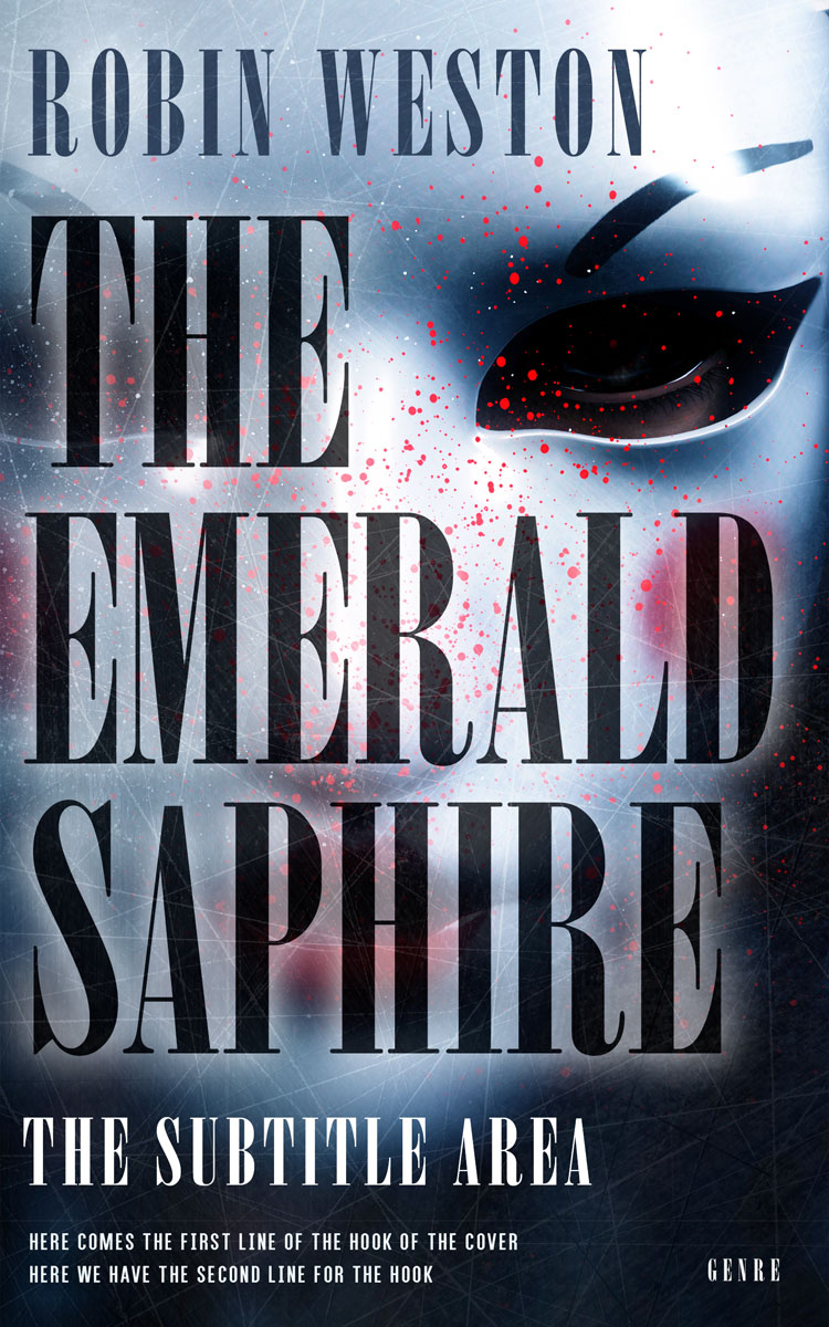 2D view of Mischka #22588 - Premade Horror Book Cover