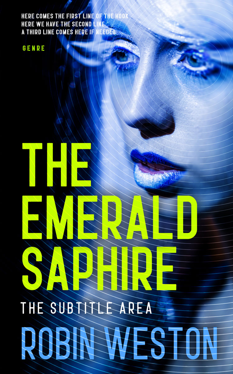 2D view of Ebony #22594 - Premade Mystery & Thriller & Suspense Book Cover