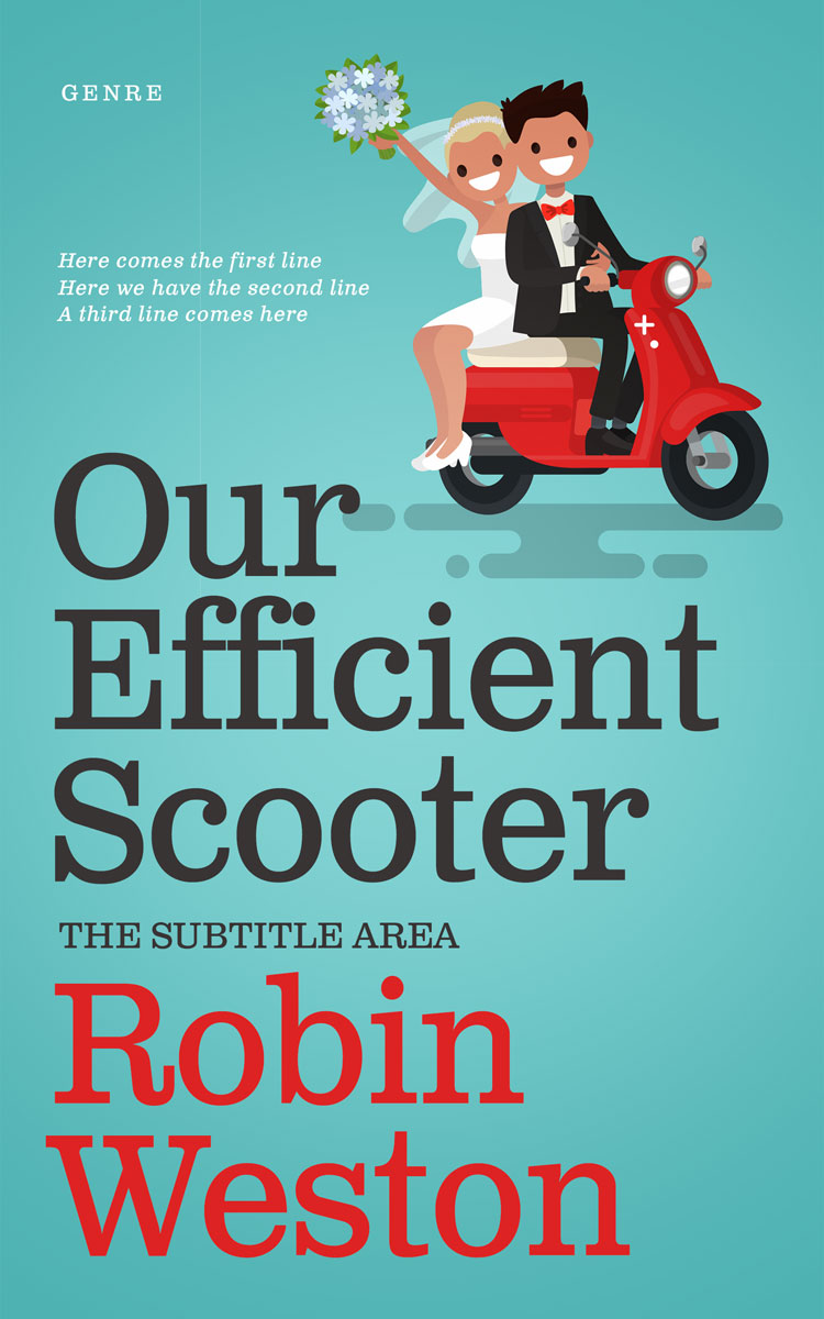 2D view of Fountain Blue #22614 - Premade Romance Book Cover