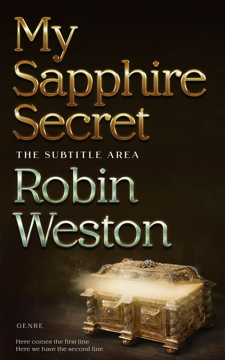 2D view of Karaka #22619 - Premade Fantasy Book Cover