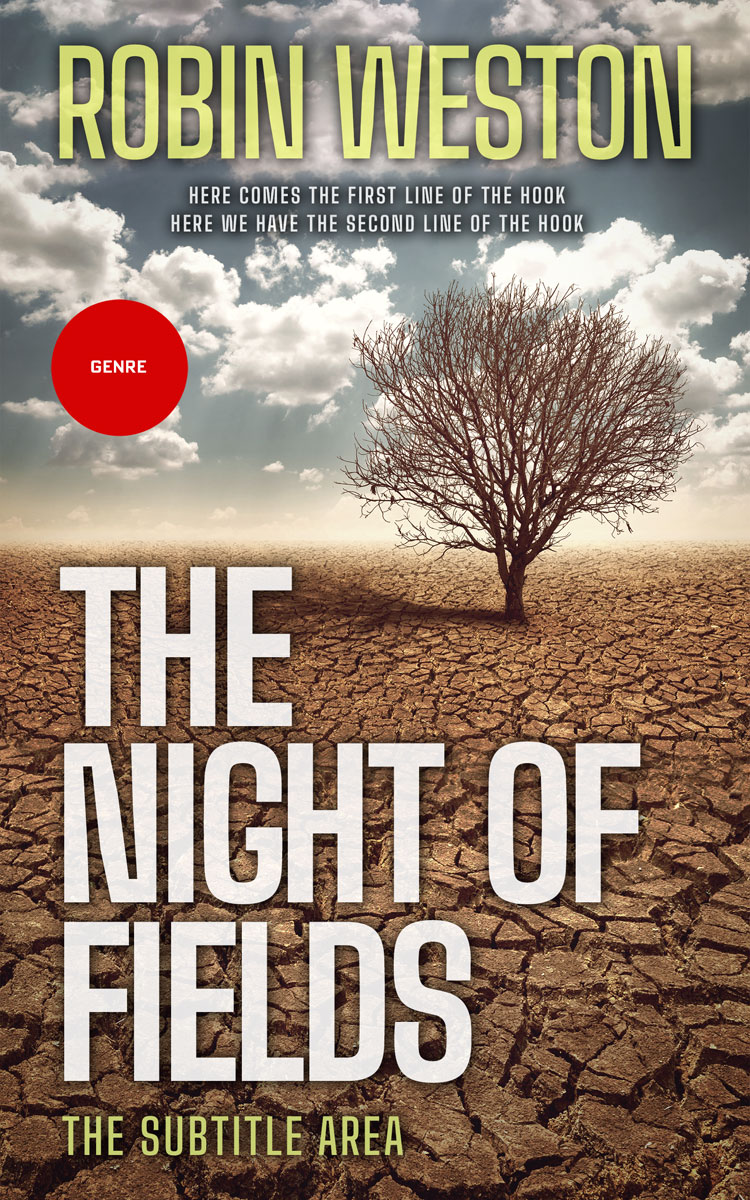 2D view of Premade Apocalyptica Book Cover - Bison Hide