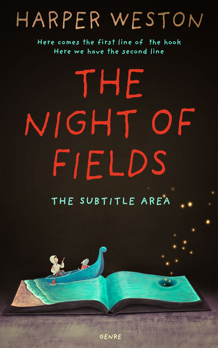 2D view of Oil #22701 - Premade Surreal Book Cover