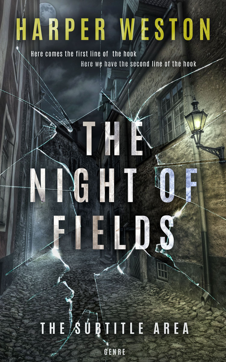 2D view of Cape Cod #22712 - Premade Mystery & Thriller & Suspense Book Cover