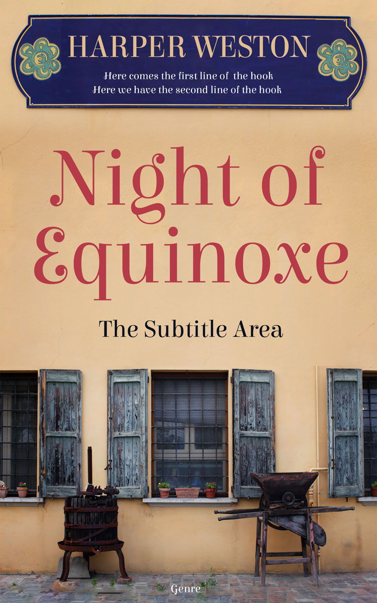 2D view of Premade Literary Fiction Book Cover - Sorrell Brown