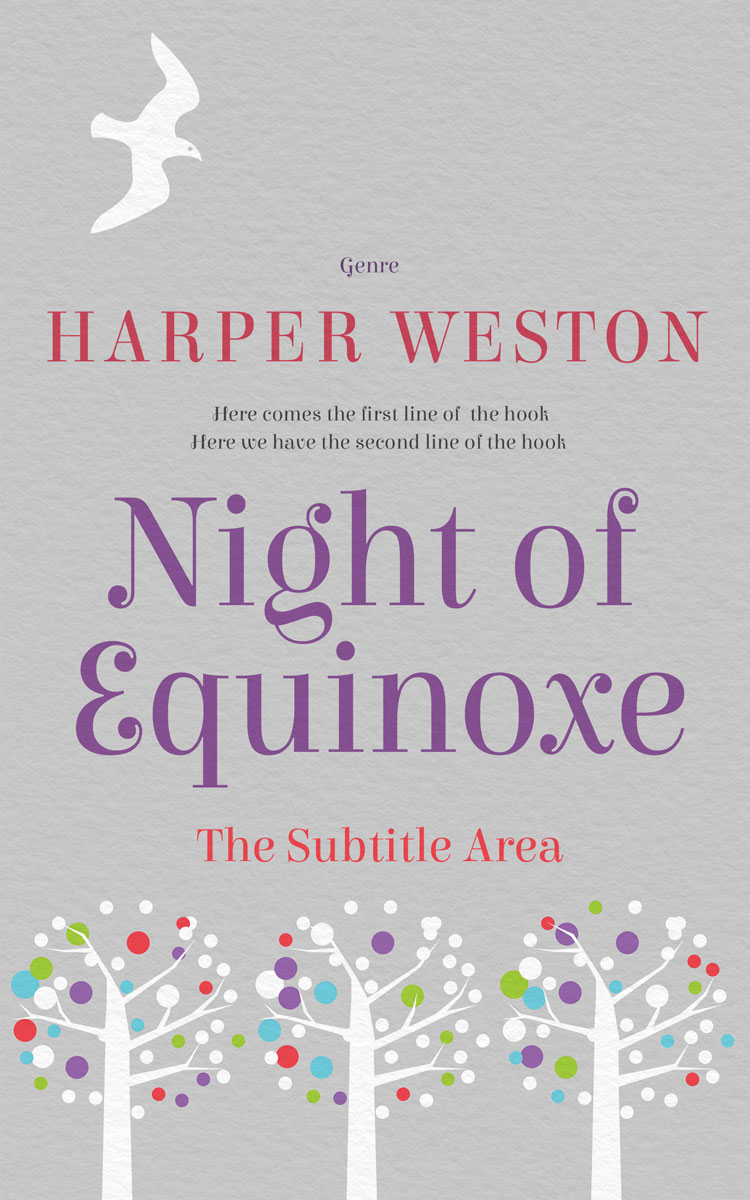 2D view of Silver #22737 - Premade Abstract Book Cover