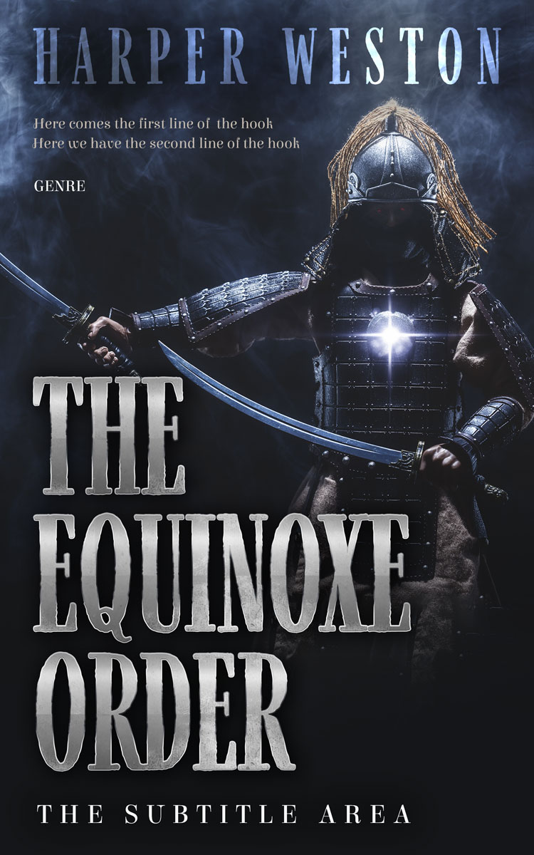 2D view of Shark #22763 - Premade Historical Book Cover