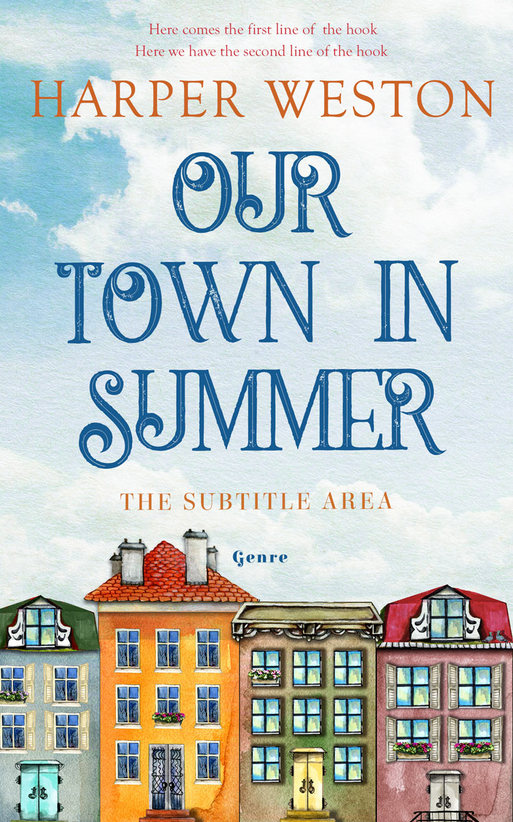 2D view of Geyser #22778 - Premade Travel Book Cover