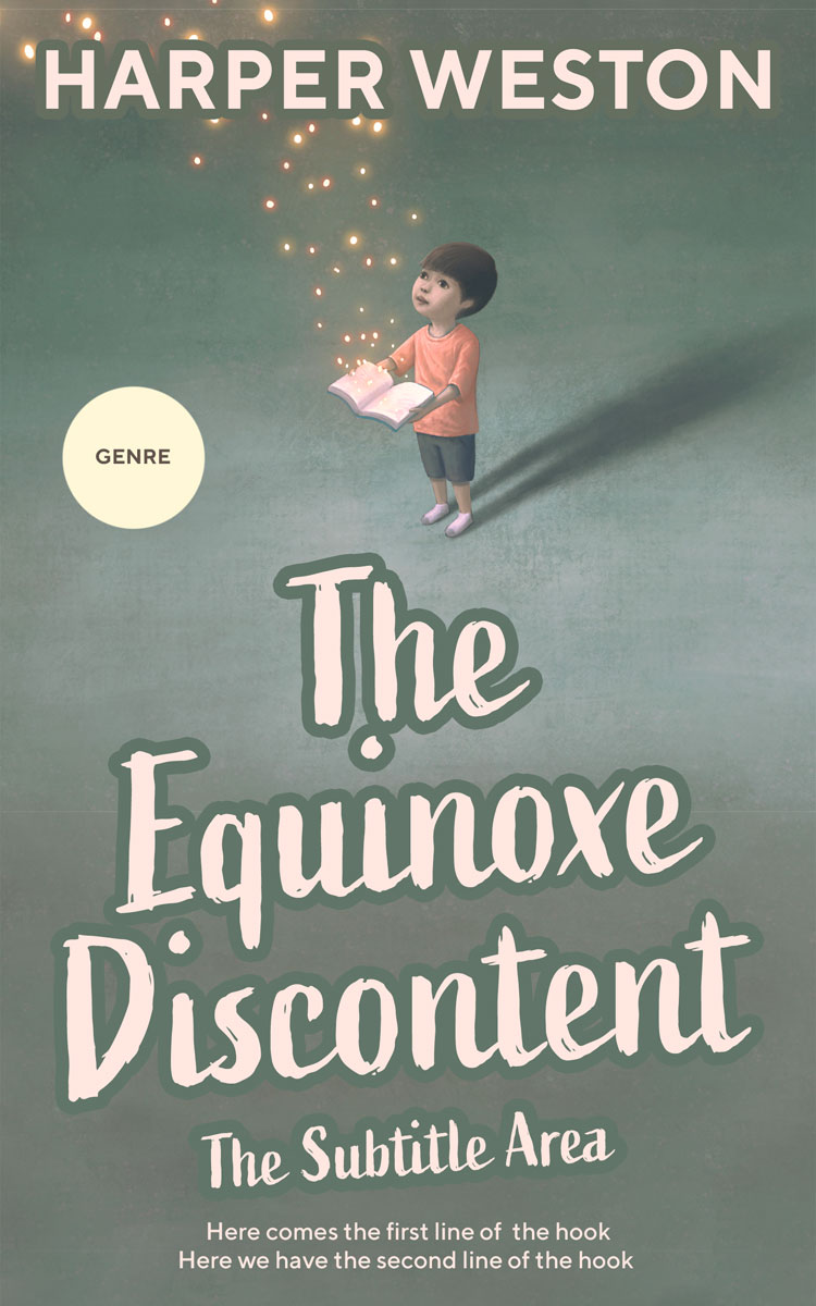 2D view of Xanadu #22788 - Premade Fantasy Book Cover