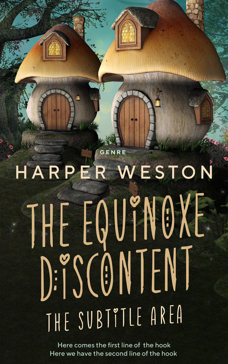 2D view of Sorrell Brown #22795 - Premade Fantasy Book Cover