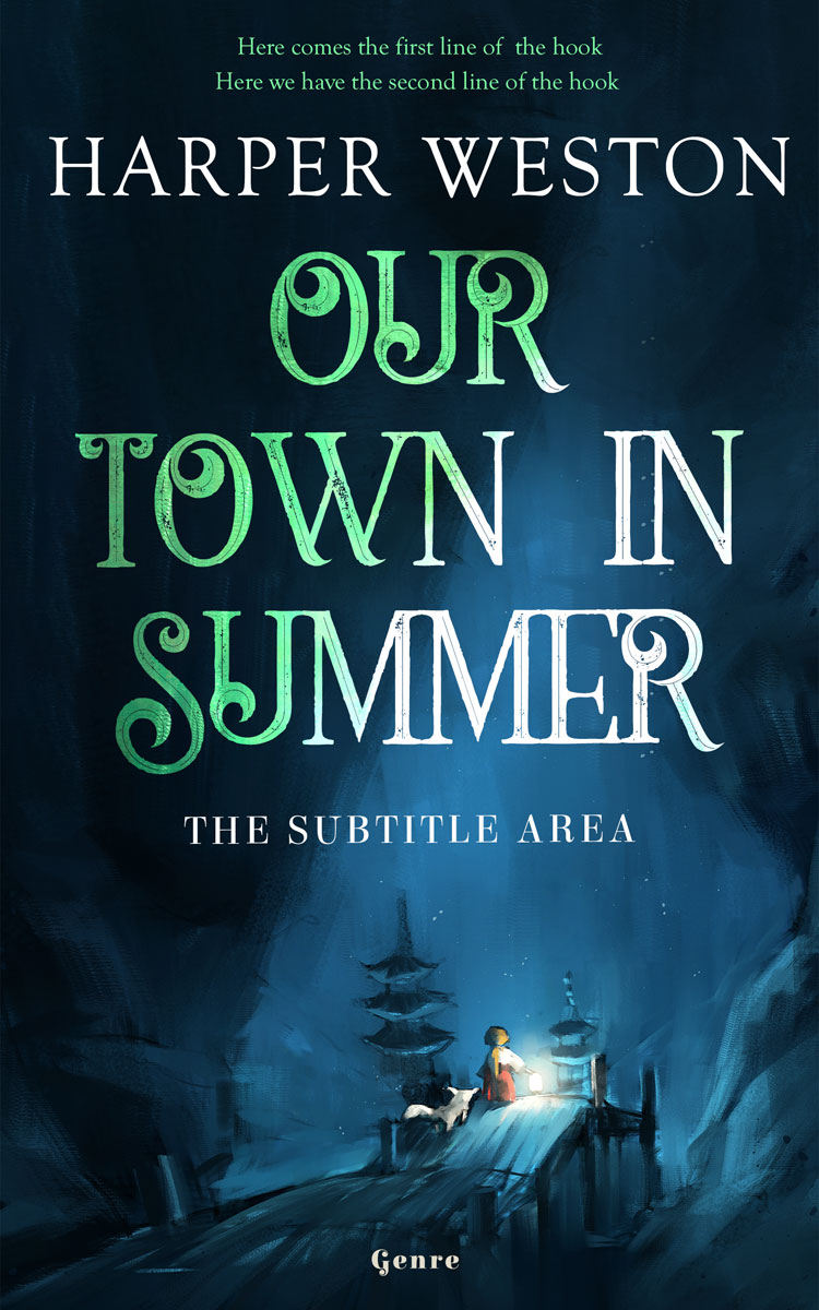 2D view of Firefly #22798 - Premade Fantasy Book Cover