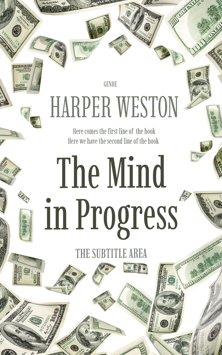 2D view of Moon Mist #22806 - Premade Business Book Cover