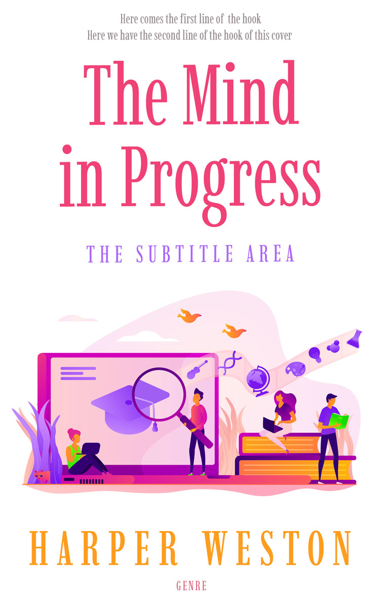 2D view of Premade Education Book Cover - Cherub