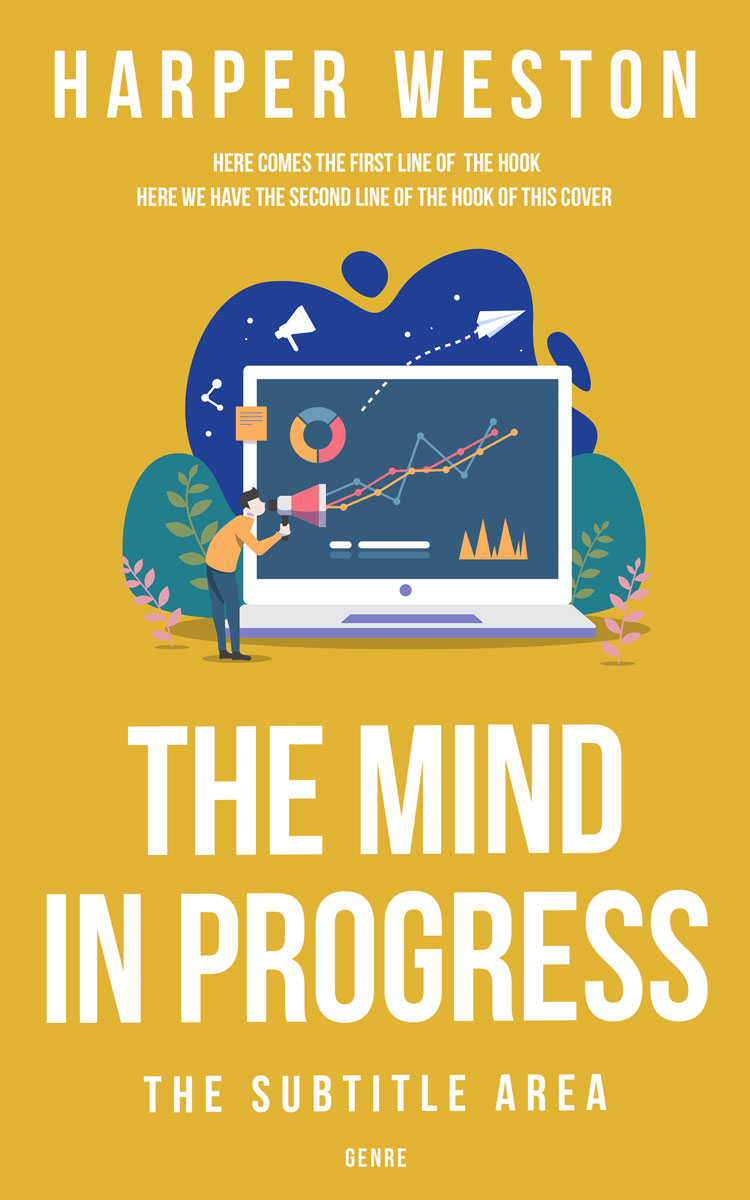 2D view of Anzac #22822 - Premade Self-Improvement & Self-Help Book Cover | BookCoverZone