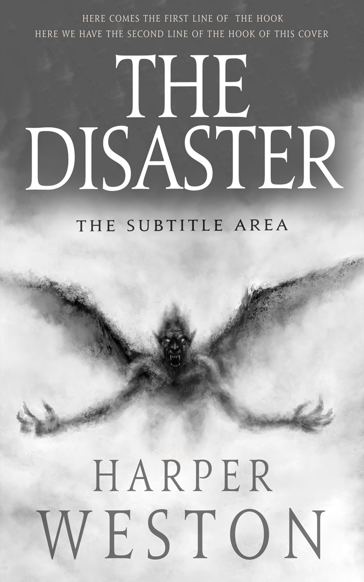 2D view of Scorpion #22840 - Premade Horror Book Cover