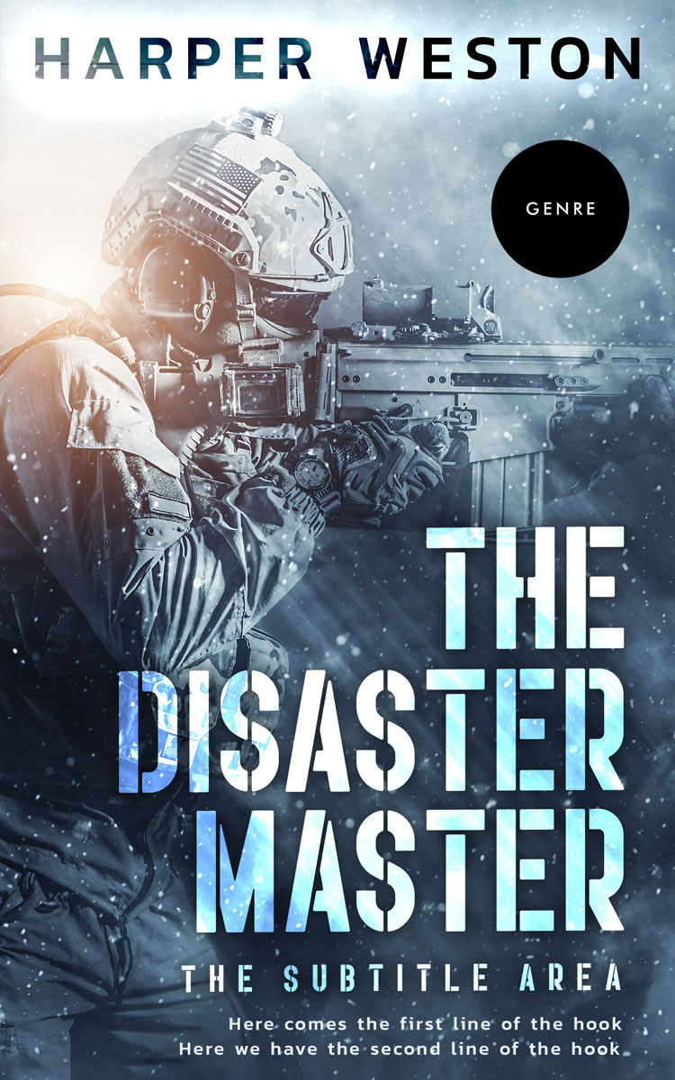 2D view of Oxford Blue #22848 - Premade Mystery & Thriller & Suspense Book Cover