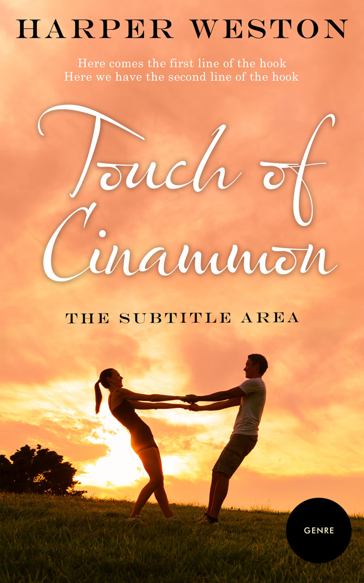 2D view of Rajah #22857 - Premade Romance Book Cover