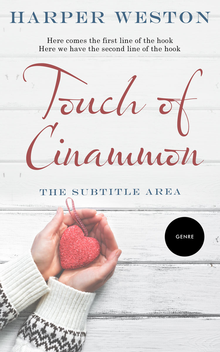 2D view of Ebb #22861 - Premade Romance Book Cover