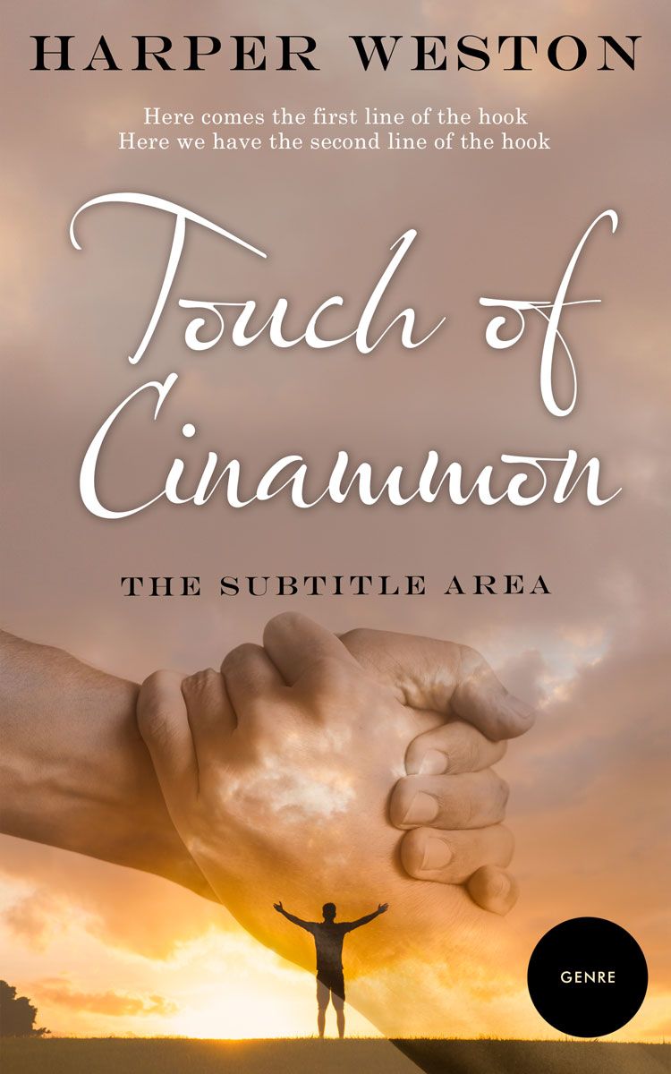 2D view of Premade Self-Improvement & Self-Help Book Cover - Brandy Rose