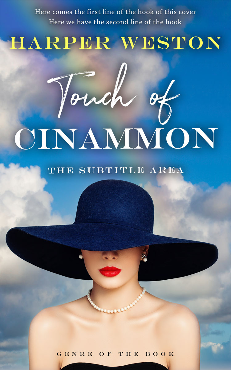 2D view of Astral #22890 - Premade Historical Book Cover