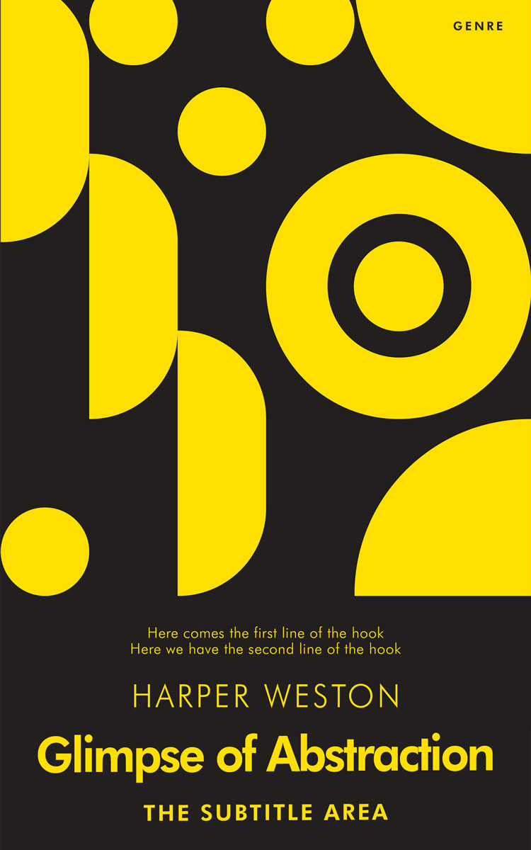 2D view of Cocoa Brown #22904 - Premade Abstract Book Cover