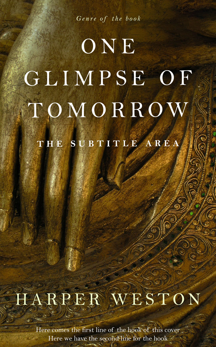 2D view of Bronzetone #22923 - Premade Religion & Spirituality Book Cover