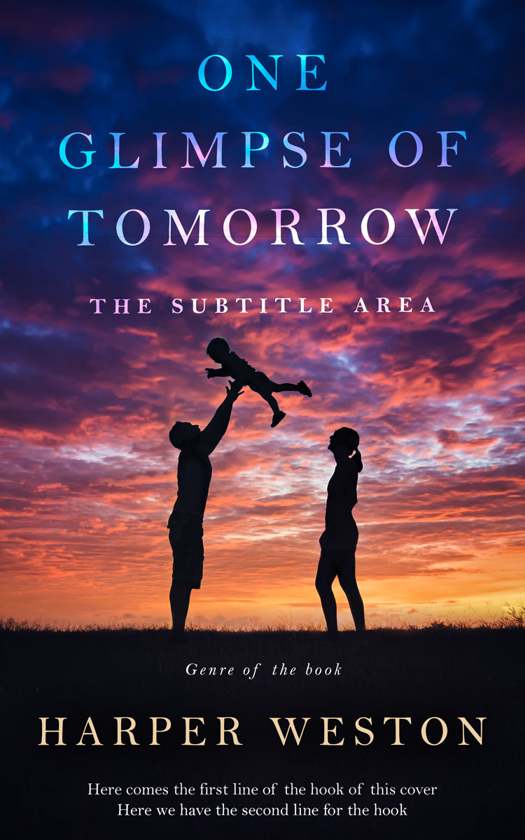 2D view of Contessa #22933 - Premade Family & Parenting Book Cover