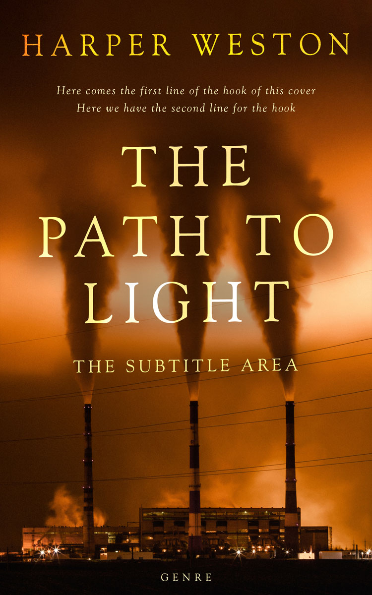 2D view of Dark Ebony #23059 - Premade Science & Nature Book Cover