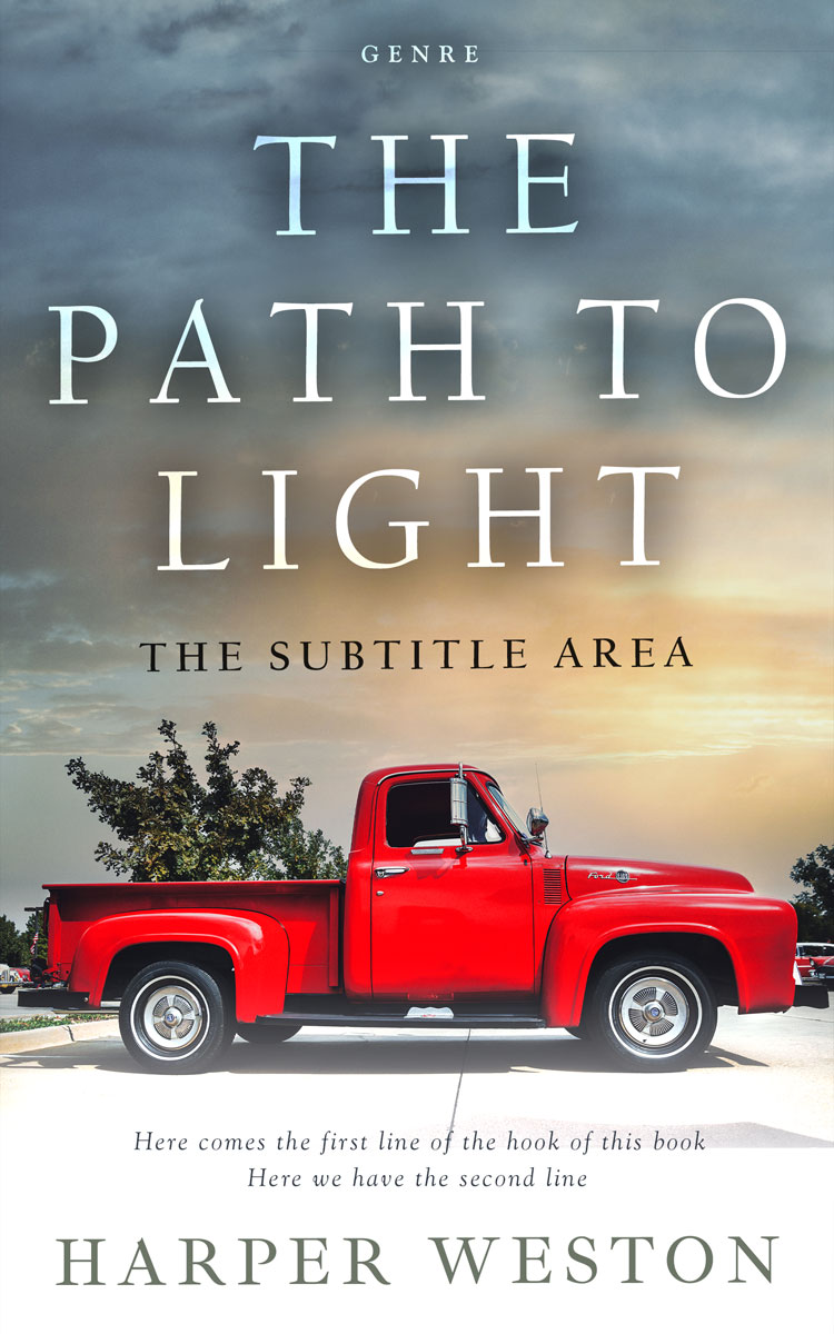 2D view of Sirocco #23085 - Premade Literary Fiction Book Cover