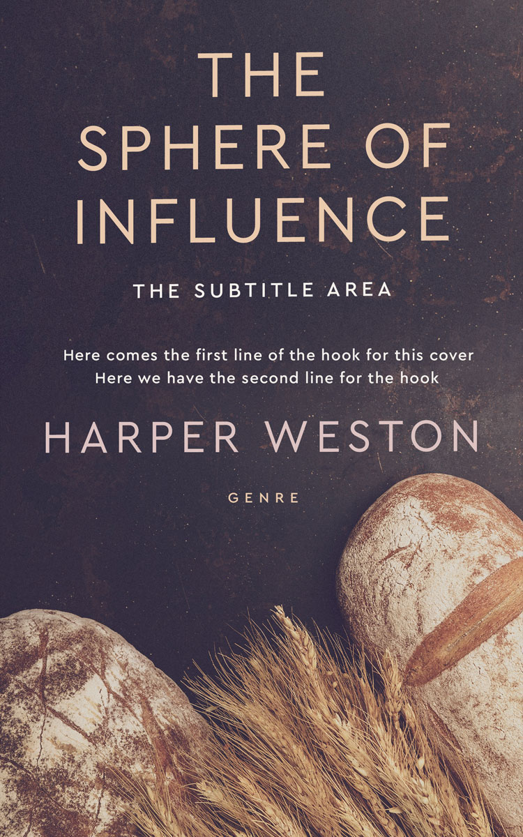 2D view of Premade Cookbooks & Food & Wine Book Cover - Matterhorn