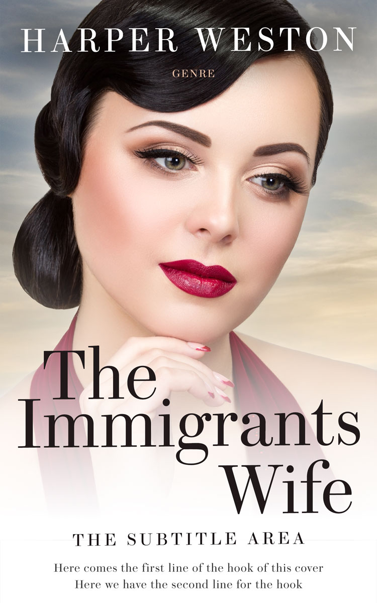 2D view of Premade Historical Book Cover - Dust Storm