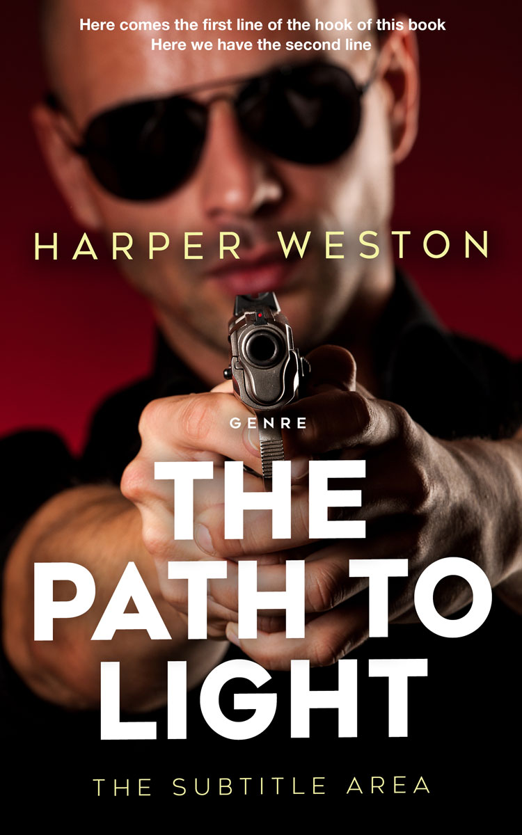 2D view of Coffee Bean #23144 - Premade Mystery & Thriller & Suspense Book Cover