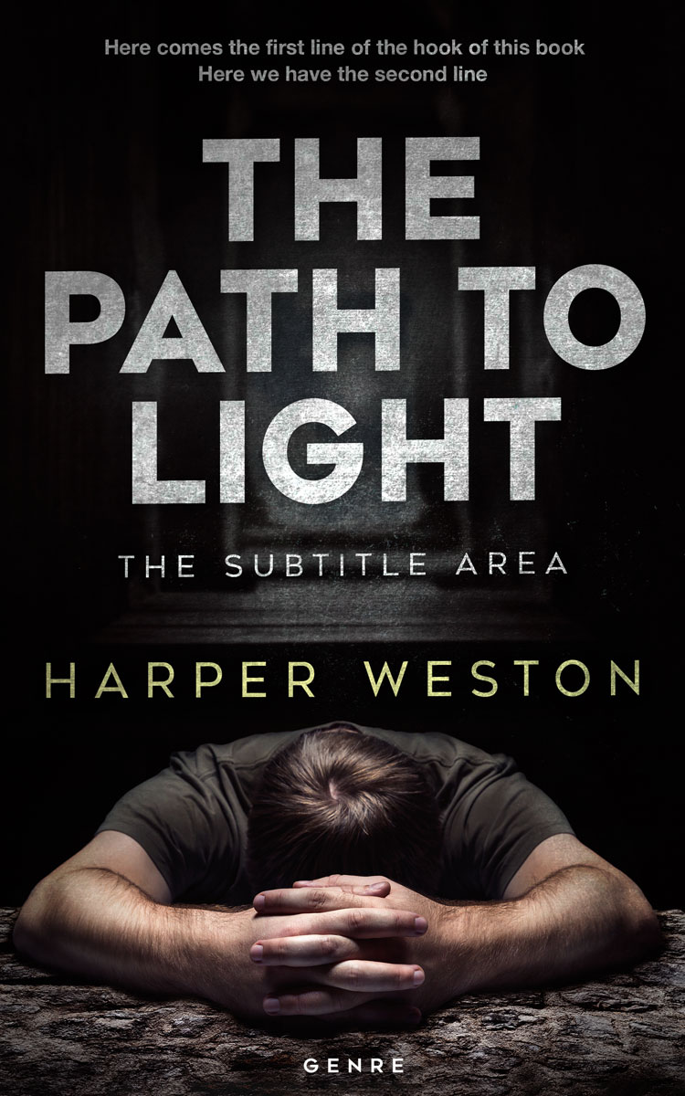 2D view of Premade Mystery & Thriller & Suspense Book Cover - Silk