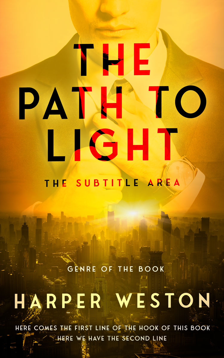 2D view of Jacko Bean #23160 - Premade Mystery & Thriller & Suspense Book Cover