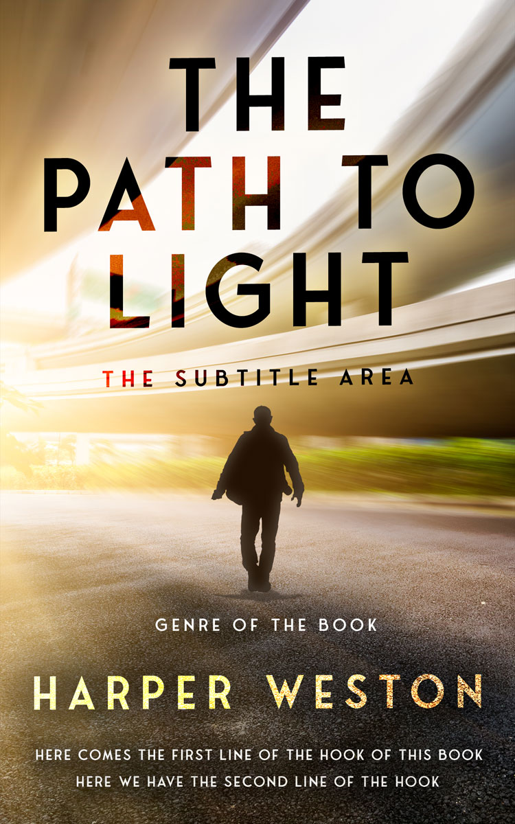 2D view of Premade Mystery & Thriller & Suspense Book Cover - Indian Khaki