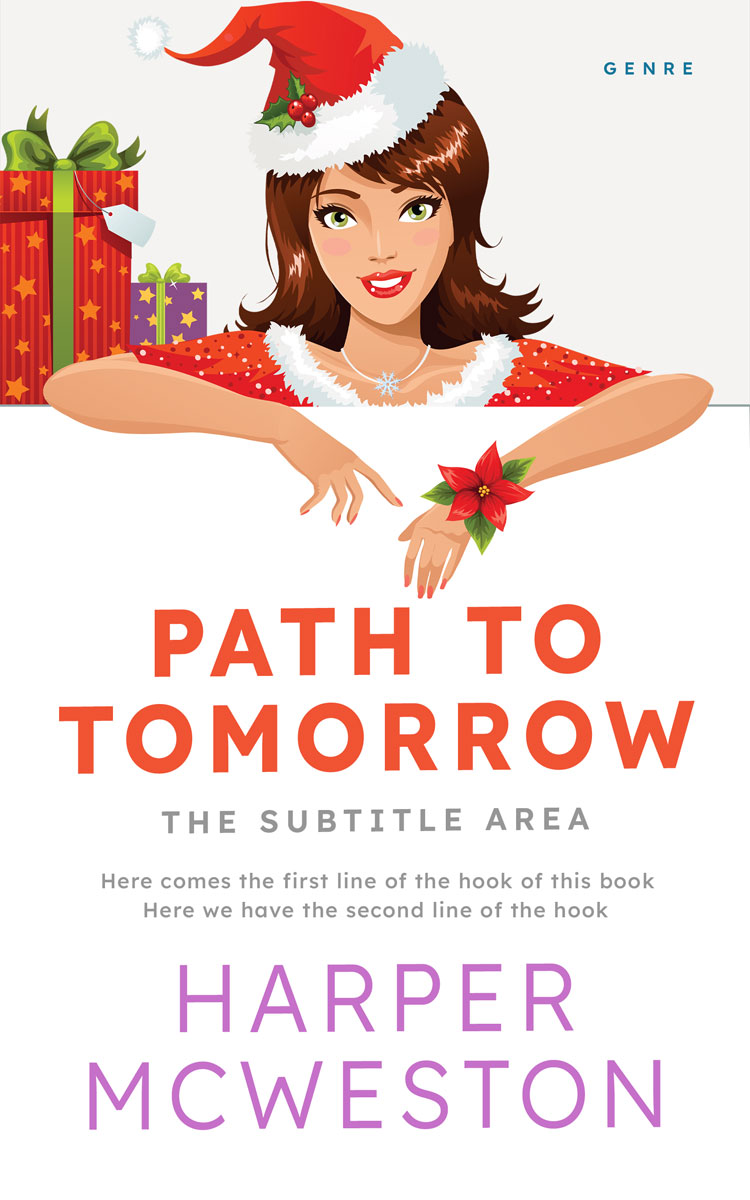 2D view of Valencia #23176 - Premade Chick Lit Book Cover