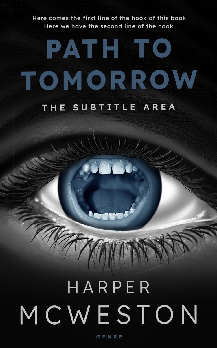 2D view of Woodsmoke #23192 - Premade Mystery & Thriller & Suspense Book Cover