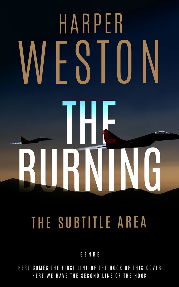 2D view of Bunker #23235 - Premade Mystery & Thriller & Suspense Book Cover