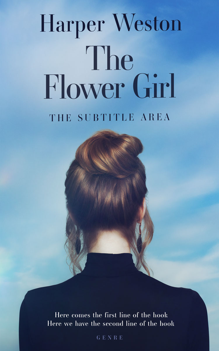 2D view of Polo Blue #23267 - Premade Romance Book Cover