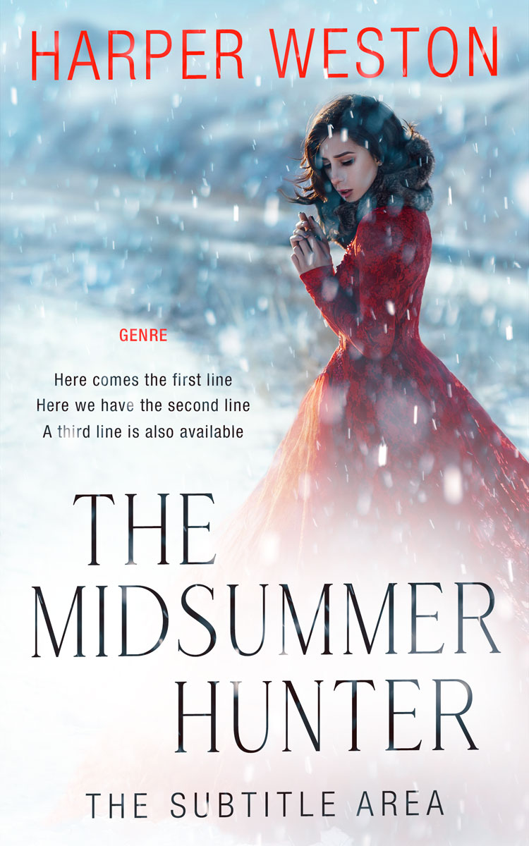 2D view of Geyser #23316 - Premade Romance Book Cover