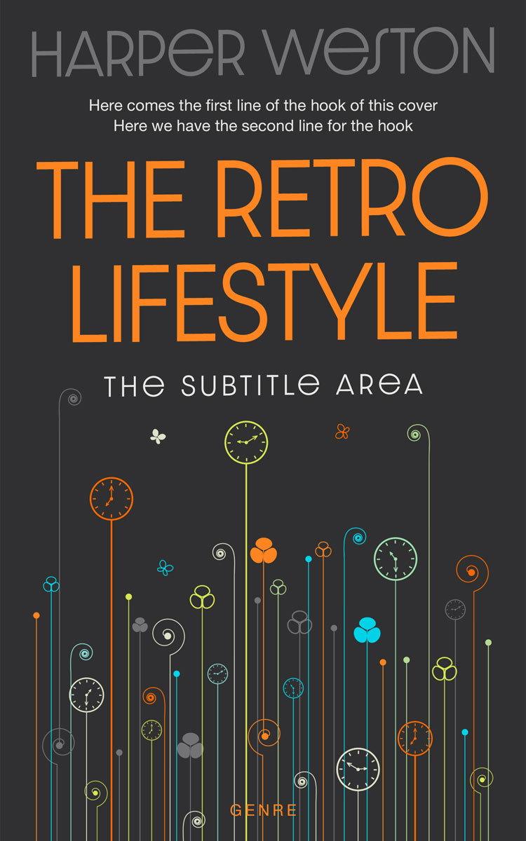 2D view of Premade Nature Book Cover - Mine Shaft