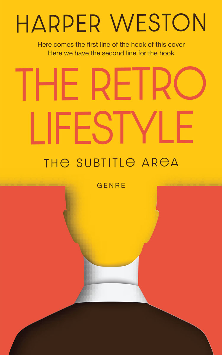 2D view of Lightning Yellow #23343 - Premade Self-Improvement & Self-Help Book Cover