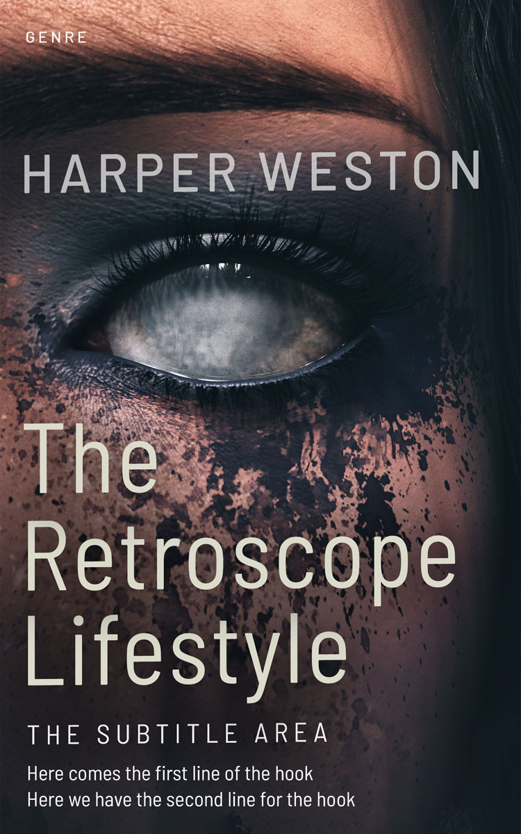 2D view of Premade Horror Book Cover - Baltic Sea