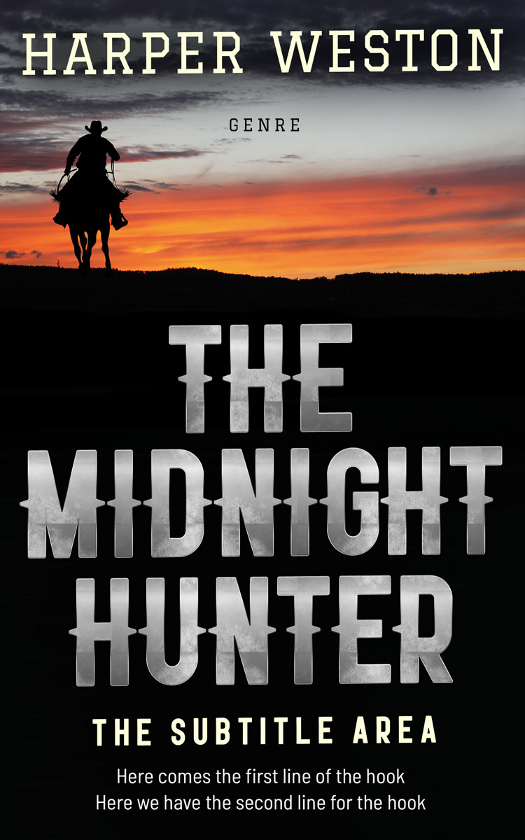 2D view of Quicksand #23416 - Premade Action & Adventure Book Cover