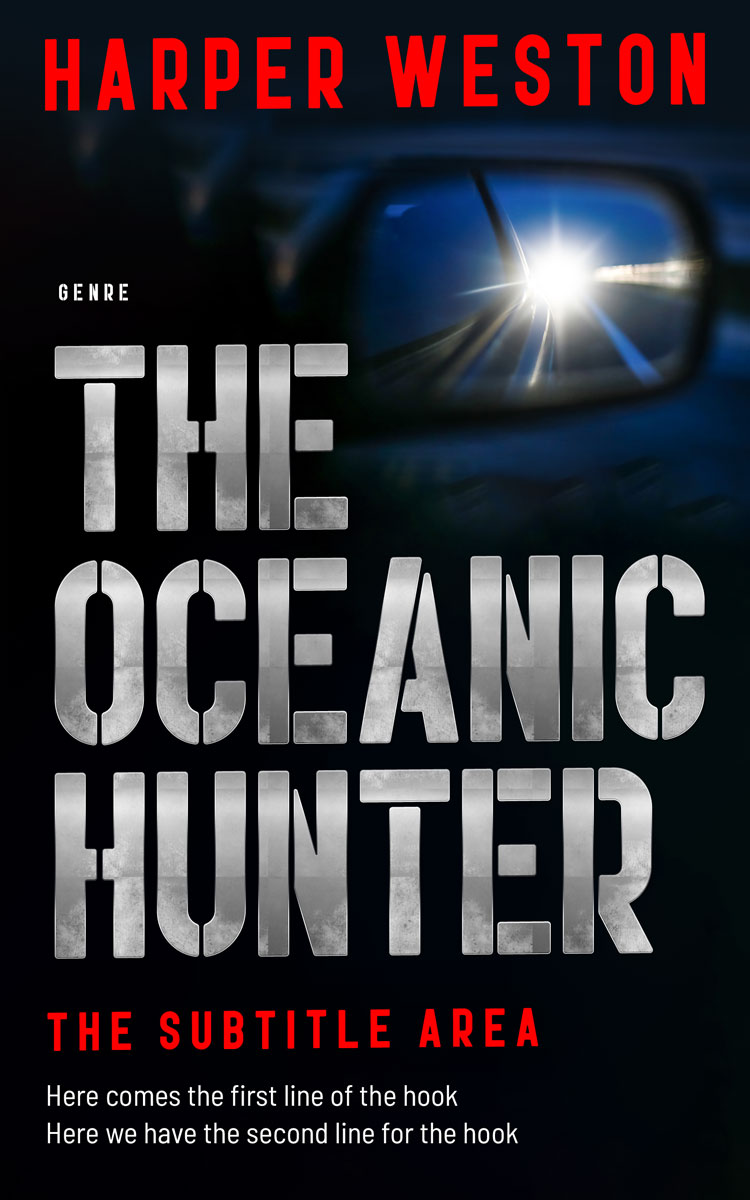 2D view of Premade Mystery & Thriller & Suspense Book Cover - Bunker