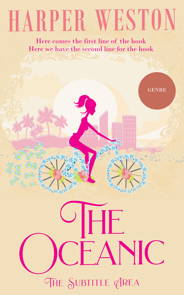 2D view of Albescent White #23486 - Premade Chick Lit Book Cover