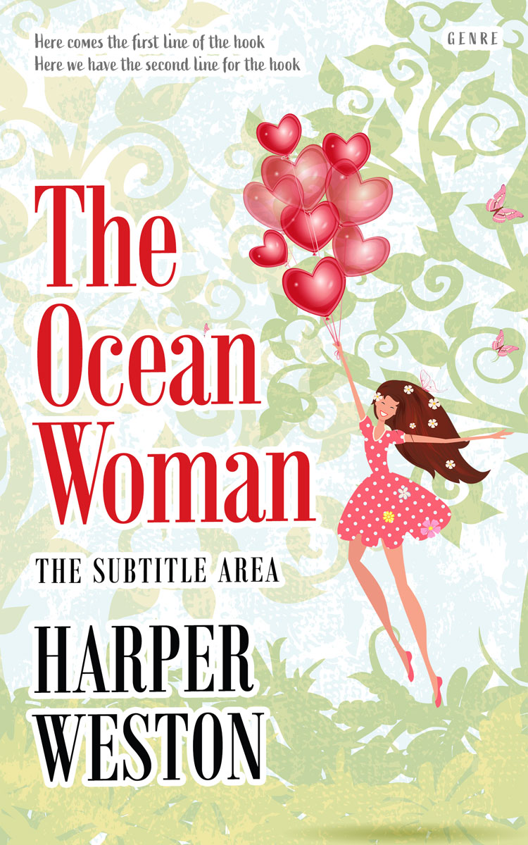 2D view of Kidnapper #23500 - Premade Chick Lit Book Cover