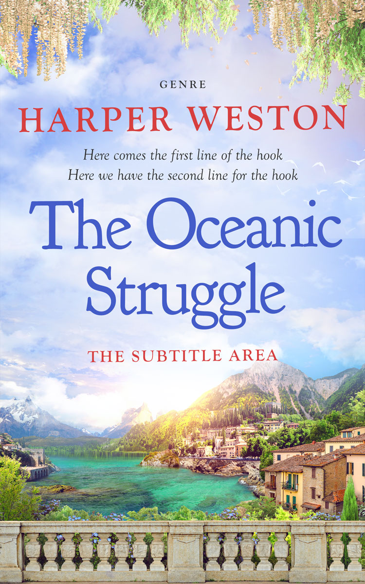 2D view of Mischka #23505 - Premade Literary Fiction Book Cover