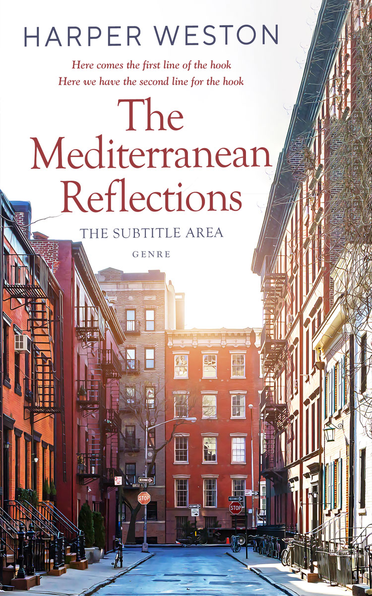 2D view of Silver Rust #23510 - Premade Literary Fiction Book Cover