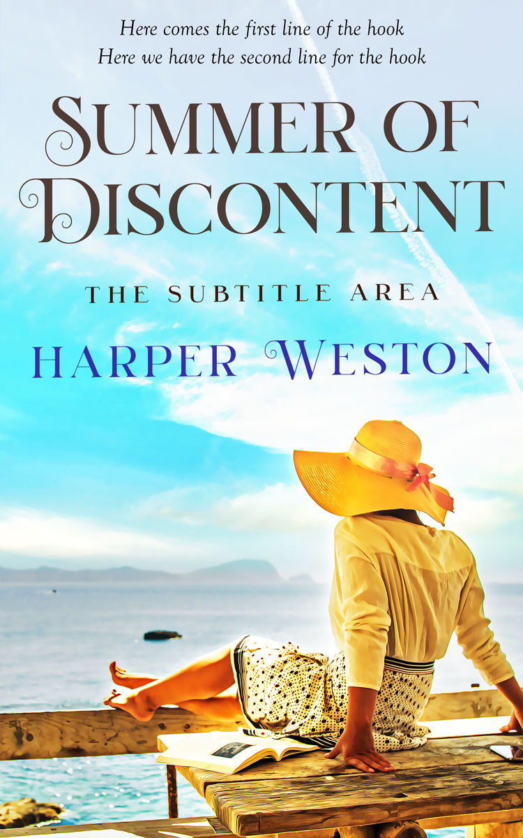 2D view of Premade Travel Book Cover - Jagged Ice